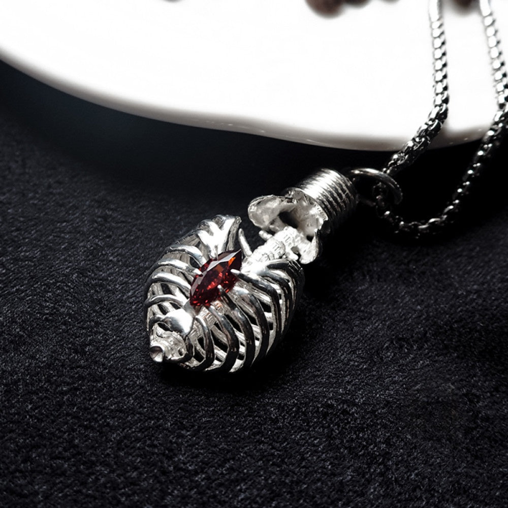 Nocturne Studio Crimson Spire Necklace - Image 4