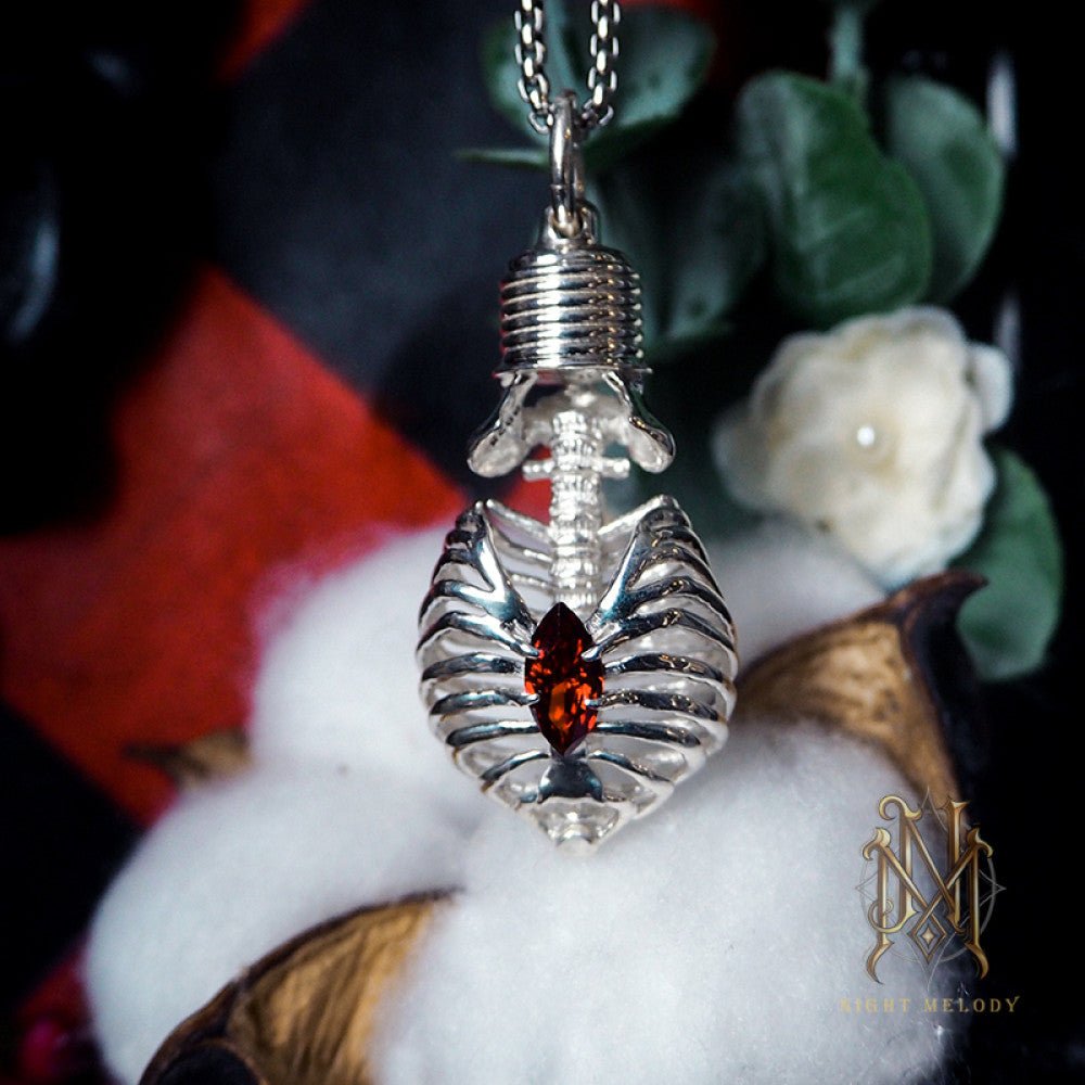 Nocturne Studio Crimson Spire Necklace - Image 3
