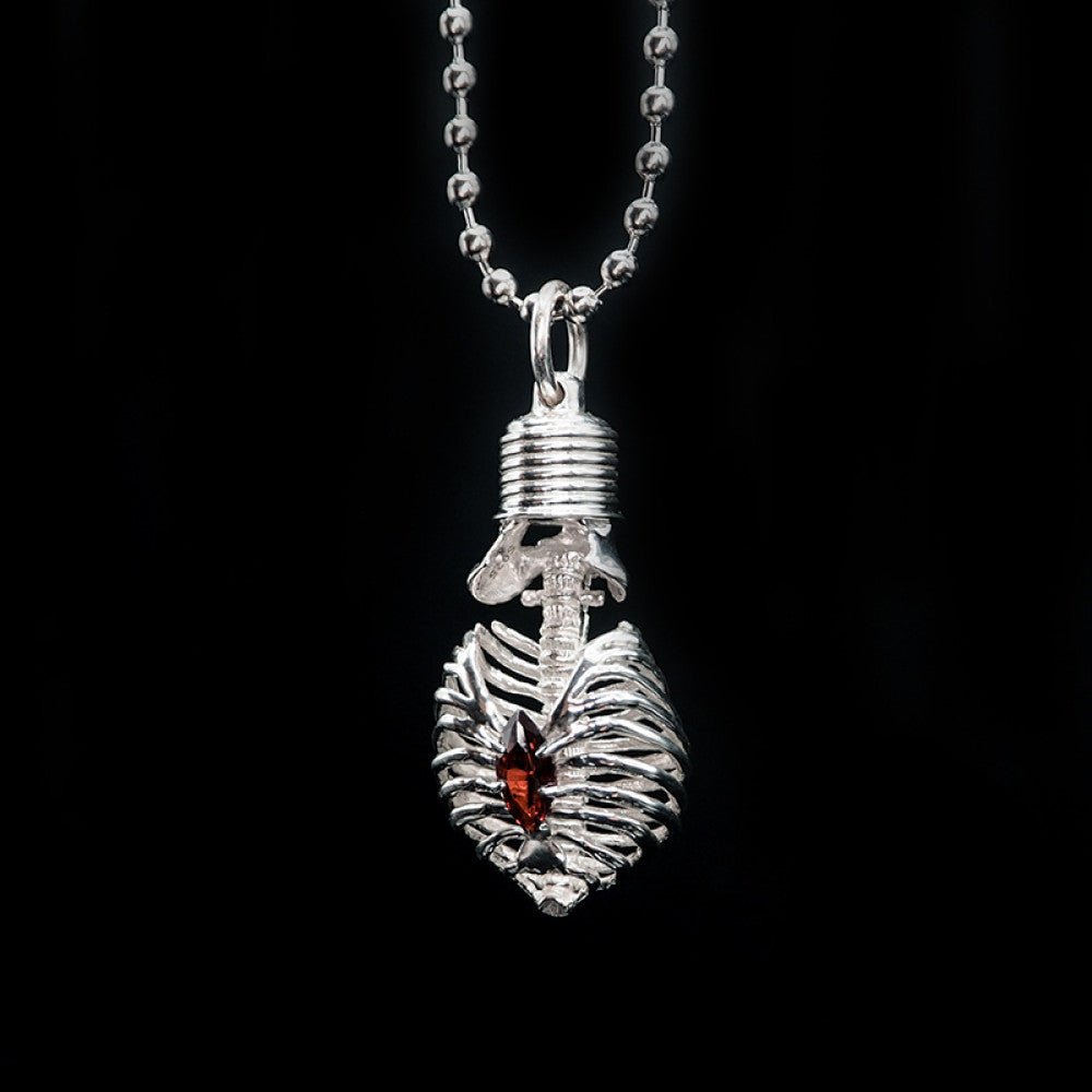 Nocturne Studio Crimson Spire Necklace - Image 2